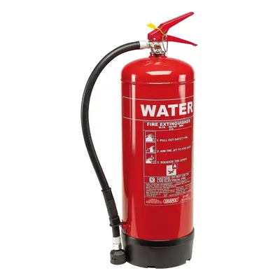 Draper 21675 Pressurized Water Fire Extinguisher 9L each