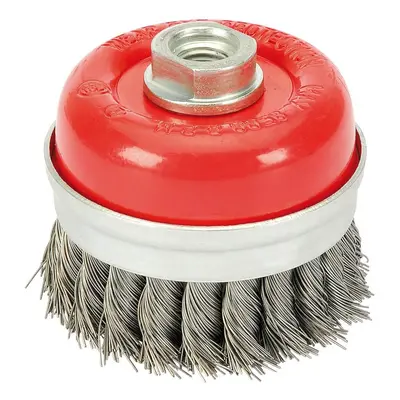 Draper 41449 Steel Twist-Knot Wire Cup Brush 75Mm M14 each 1