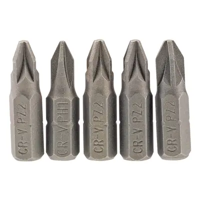 Draper 64015 Pz Type Insert Bit 1/4in Hex 25Mm Long No.2 (Pack Of 5) per pack