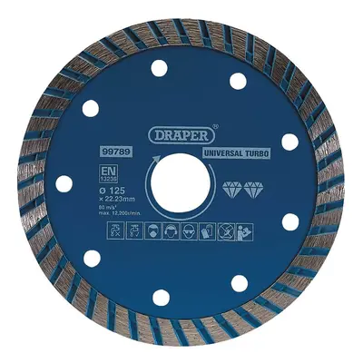 Draper 99789 Turbo Diamond Blade 125Mm each