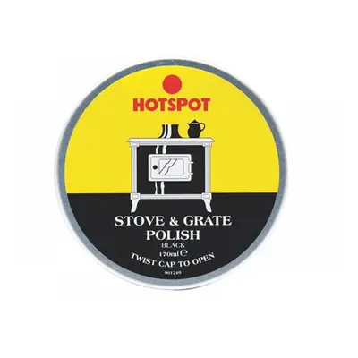 Hotspot HS201100 Black Stove & Grate Polish Tin 170G