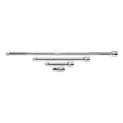 Draper Expert 16769 Extension Bar Set 1/2in Sq. Dr. Polished Chrome (4 Piece) per set