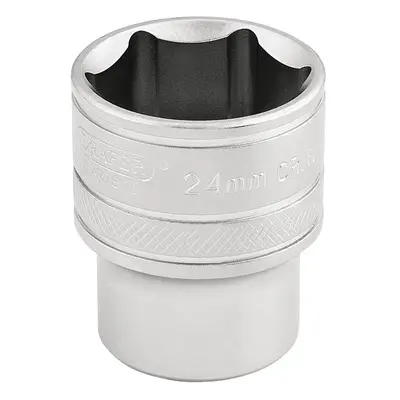 Draper Expert 16615 6 Point Metric Socket 1/2in Sq. Dr. 24Mm each