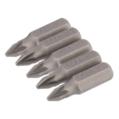 Draper 64014 Pz Type Insert Bit No.1 X 25Mm 1/4in Hex (Pack Of 5) per pack