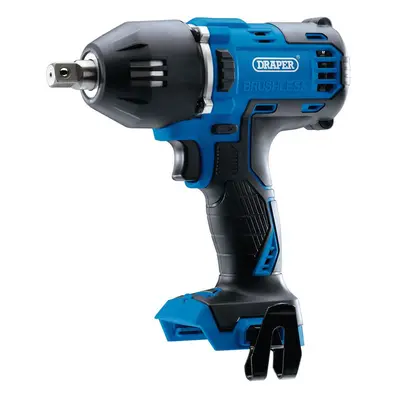 Draper 99250 D20 20V Brushless Mid-Torque Impact Wrench 1/2in Sq. Dr. 400Nm (Sold Bare) each