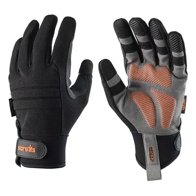 Scruffs T51000 Trade Work Gloves Black L / 9 Each 1