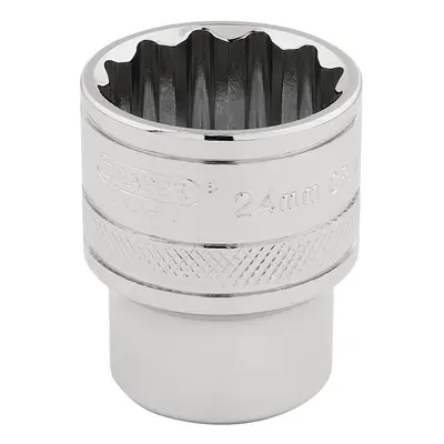 Draper Expert 33372 Hi-Torq® 12 Point Socket 1/2in Sq. Dr. 24Mm each