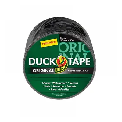 Shurtape 232336 Duck Tape® Original 50Mm X 50M Black (Twin Pack)