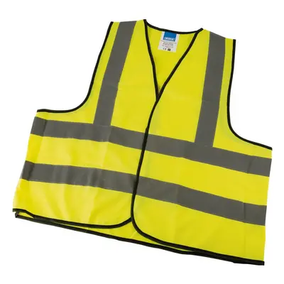 Draper 73732 High Visibility Traffic Waistcoat To En471 Class 2L Large each