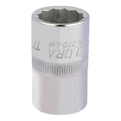 Elora 24624 Bi-Hexagon Socket 1/2in Sq. Dr. 17Mm each