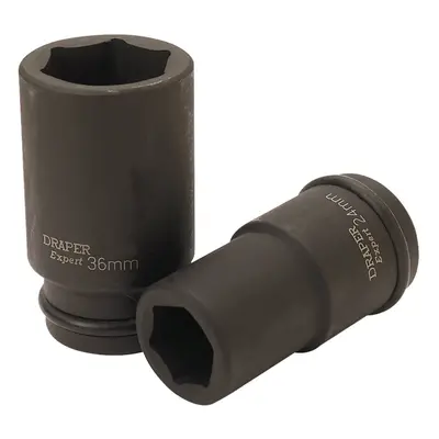 Draper Expert 71883 Hi-Torq® 6 Point Deep Impact Socket 3/4in Sq. Dr. 24Mm each