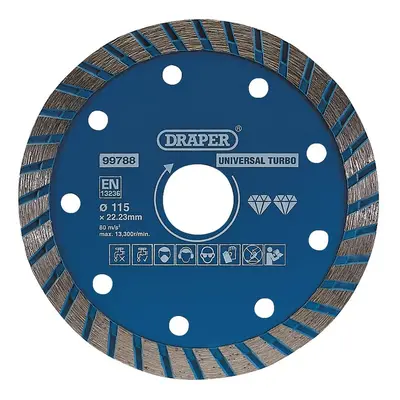 Draper 99788 Turbo Diamond Blade 115Mm each