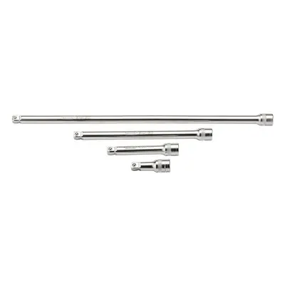 Draper Expert 16770 Wobble Extension Bar Set 1/2in Sq. Dr. Micro Satin Chrome (4 Piece) per set