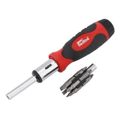 Redline 67543 Draper Redline Ratcheting Screwdriver And Bit Set (14 Piece) per set