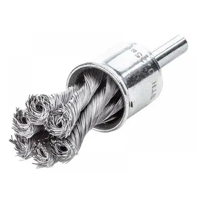 Lessmann 456.278 Knot End Brush With Shank 29Mm 0.35 Steel Wire