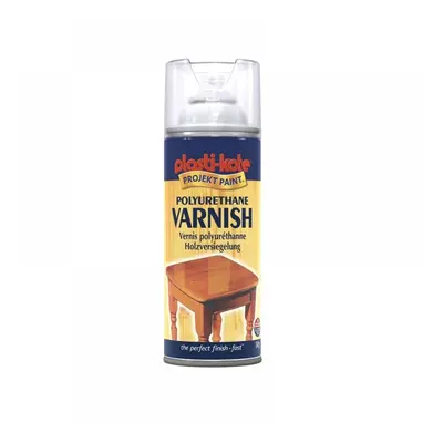 Plastikote 440591 Varnish Spray Clear Gloss 400Ml