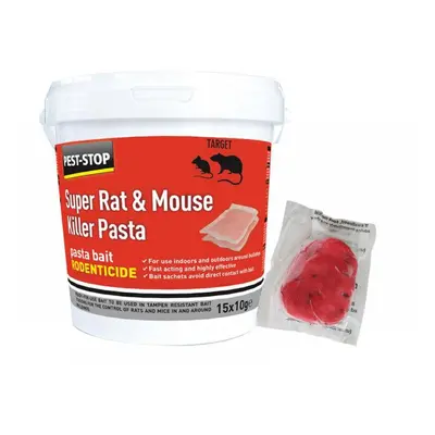 Pest-Stop (Pelsis Group) PSSA06 Super Rat & Mouse Killer Pasta Bait