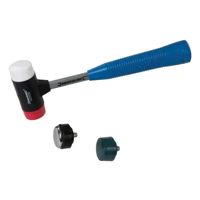 Silverline 633905 4-In-1 Multi-Head Hammer 37Mm Dia Face Each 1