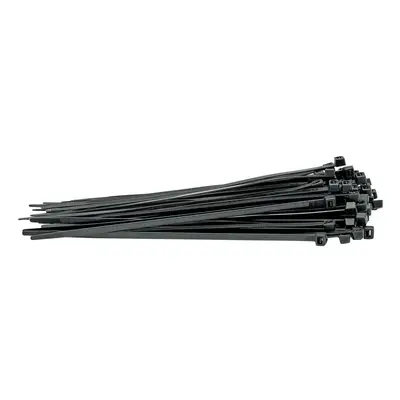 Draper 70393 Cable Ties 4.8 X 200Mm Black (Pack Of 100) each