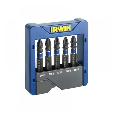 Irwin® 1923434 Phillips Impact Screwdriver Pocket Bit Set 5 Piece