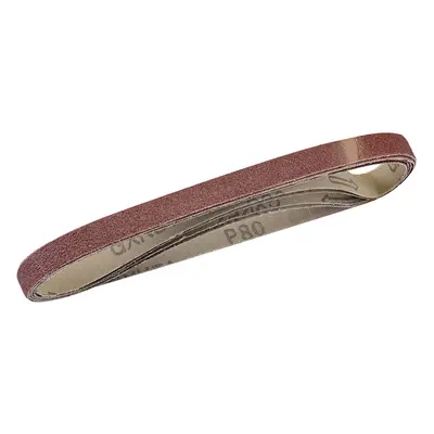 Silverline 740136 Sanding Belts 13 X 457Mm 5Pk 80 Grit Each 5