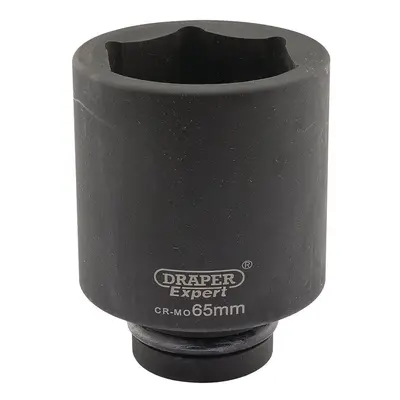 Draper Expert 05158 Expert Hi-Torq® 6 Point Deep Impact Socket 1in Sq. Dr. 65Mm each