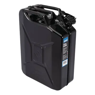 Draper 07257 Steel Fuel Can 20L Black each