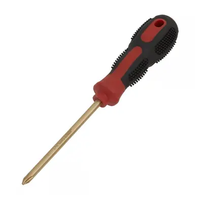 Sealey NS097 Screwdriver Phillips #2 X 100Mm - Non-Sparking