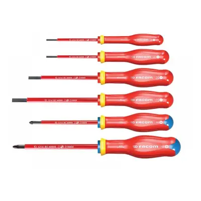 Facom ATDVE.J6PB Protwist® Vde Screwdriver Set 6 Piece