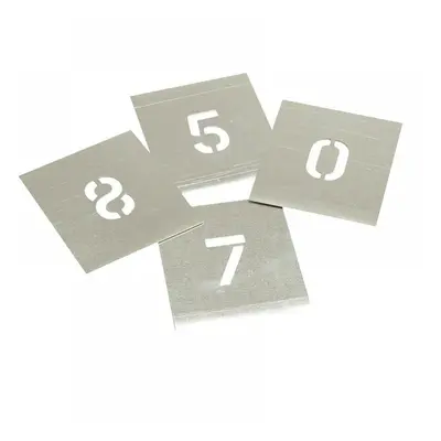 Stencils F6 Set Of Zinc Stencils - Figures 6In