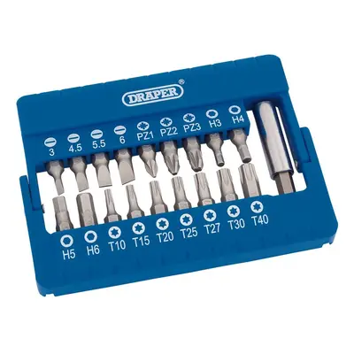 Draper 82393 Screwdriver And Magnetic Bit Holder Set (19 Piece) per set