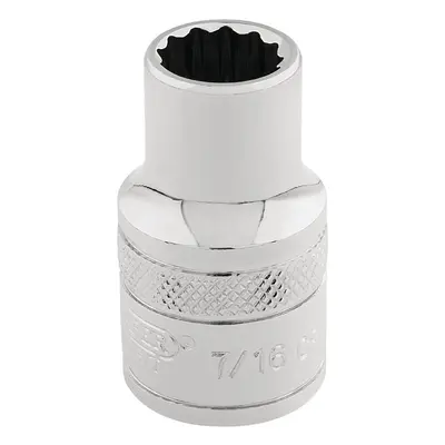 Draper Expert 49018 Hi-Torq® 12 Point Socket 3/8in Sq. Dr. 7/16in each