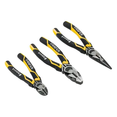 Draper Expert 28038 High Leverage Plier Set Yellow (3 Piece) each 3