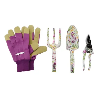 Draper 08993 Garden Tool Set With Floral Pattern (4 Piece) each 1