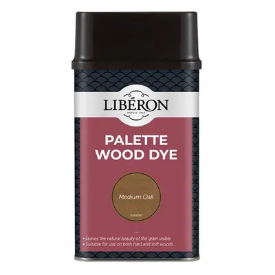 Liberon 126745 Palette Wood Dye Medium Oak 500Ml