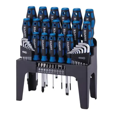 Draper 81294 Soft Grip Screwdriver Hex. Key And Bit Set (44 Piece) per set 1