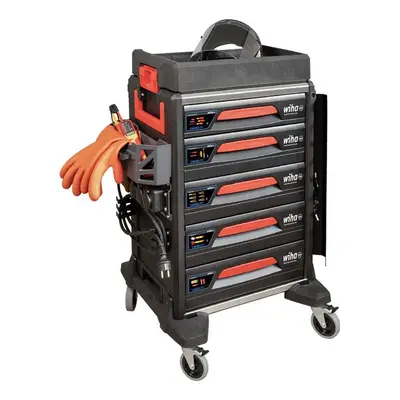 Wiha 44423 Emobility Workshop Trolley Set 113 Piece