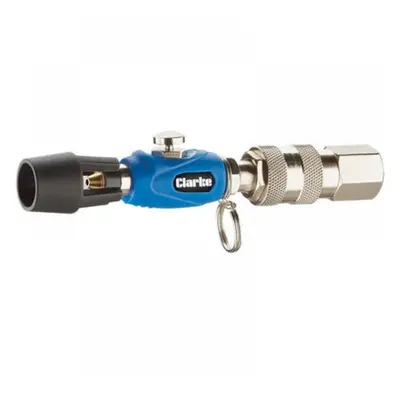 Clarke 3120161 Cat147 Mini Air Blow Gun With Turbo Venturi Tip