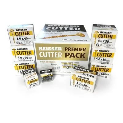 Reisser PREMPACKCUTT Cutter Premier Pack Including 1 Box Of Pz2X25Mm Torsion Bits (20Pcs)