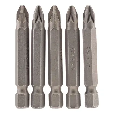 Draper 64283 Pz Type Insert Bit 1/4in Hex 50Mm Long No.2 (Pack Of 5) per pack