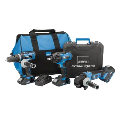 Storm Force 45499 Draper Storm Force® 20V Cordless Mega Kit (8 Piece) per kit