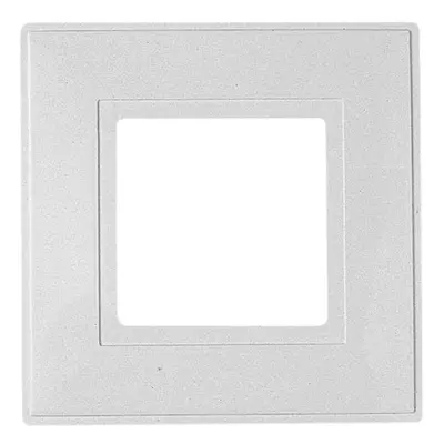 Dencon 88042NB White Finger Plate 1-Gang (Pack Of 2)