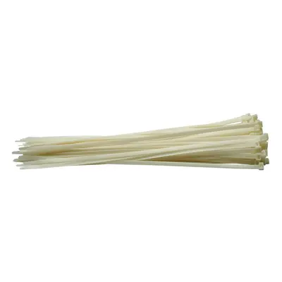 Draper 70410 Cable Ties 8.8 X 500Mm White (Pack Of 100) each