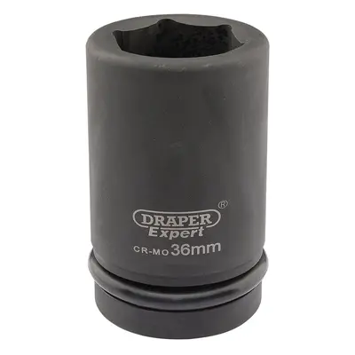 Draper Expert 05150 Expert Hi-Torq® 6 Point Deep Impact Socket 1in Sq. Dr. 36Mm each