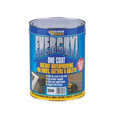 Everbuild Sika 484621 Evercryl® One Coat Clear 1Kg