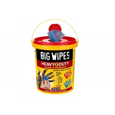 Big Wipes 2427 0000 Heavy-Duty Pro+ Antiviral Wipes (Bucket 240)