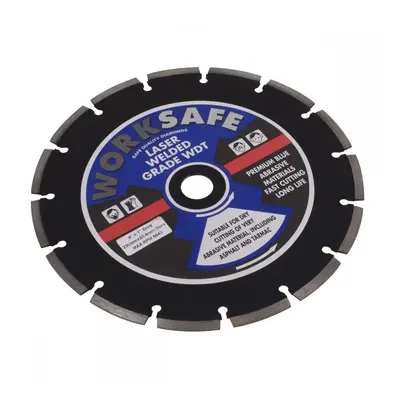 Sealey WDT230 Asphalt/Tarmac Diamond Blade Ø230 X Ø22Mm