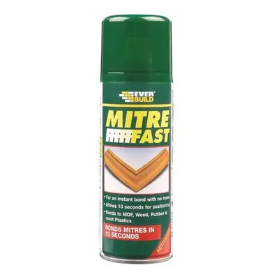 Everbuild Sika 489753 Mitre Fast Aerosol Activator 200Ml