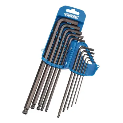 Draper 33719 Extra Long Metric Hex. And Ball End Hex. Key Set (10 Piece) per set