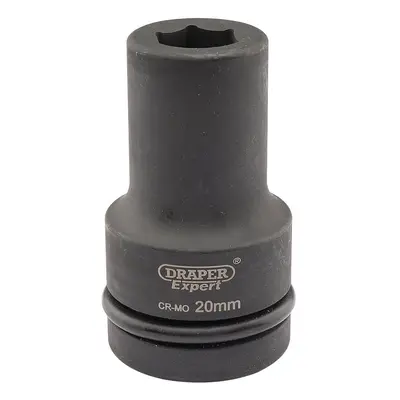 Draper Expert 05135 Expert Hi-Torq® 6 Point Deep Impact Socket 1in Sq. Dr. 20Mm each